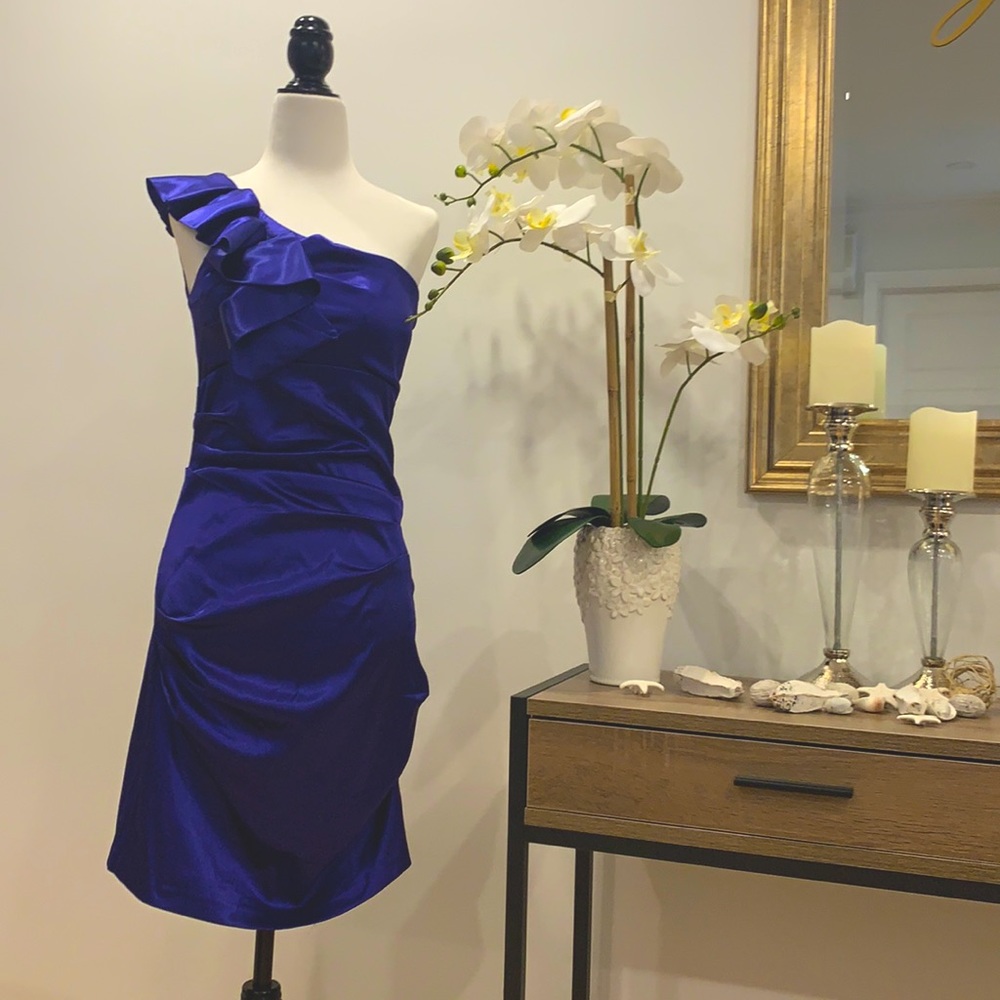 B.Darlin - Navy Blue Dress - Small